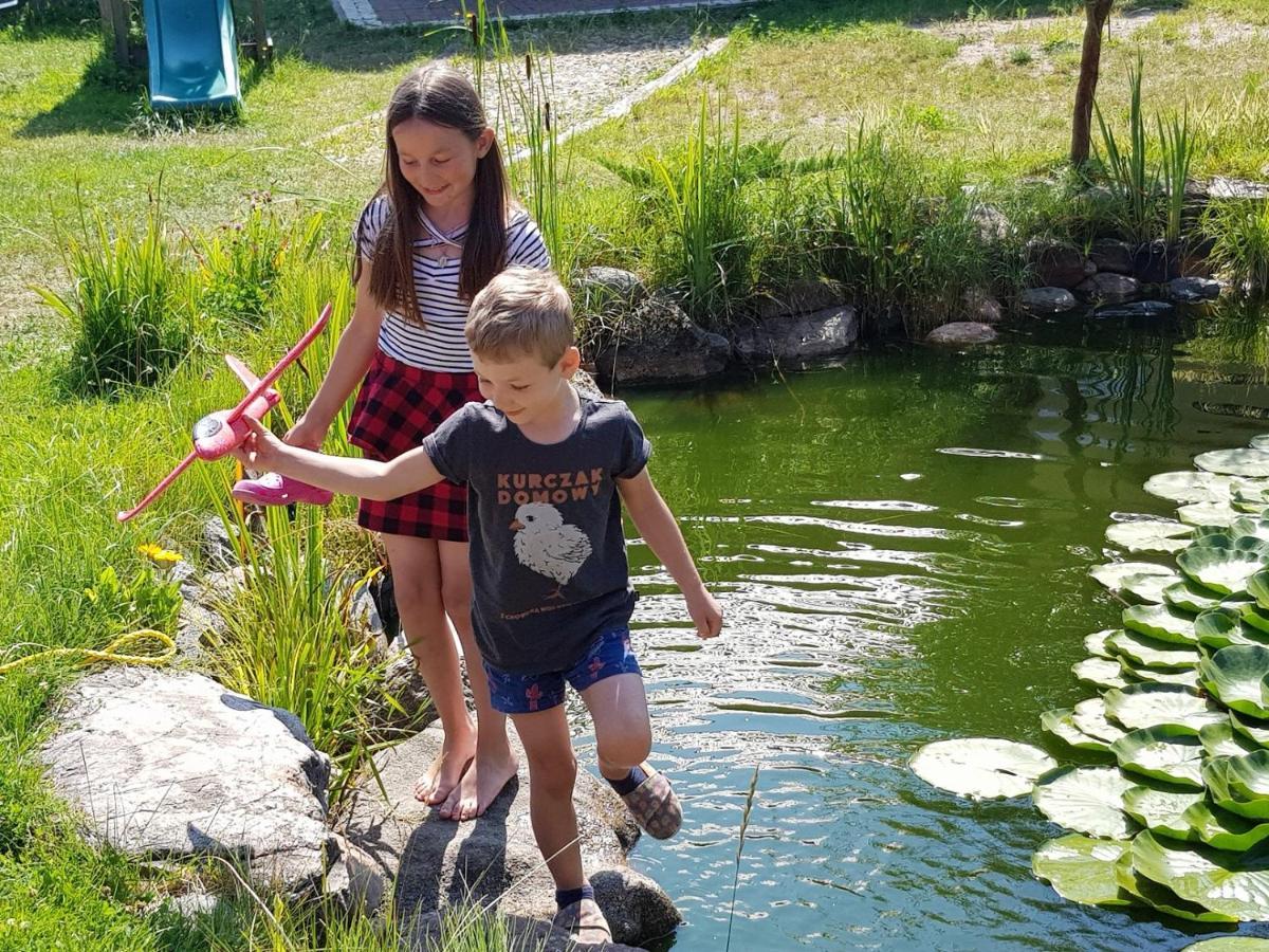 Eko Zagroda Bocianie Gniazdo Mikołajki Luaran gambar
